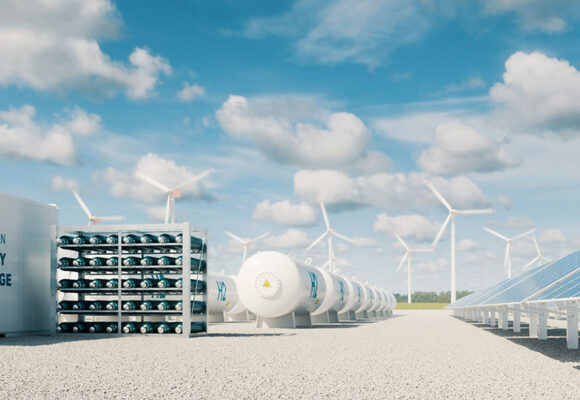 hydrogen energy storage, solar panels