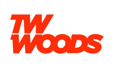 TWWoods Logo Wordmark On Light 400x240
